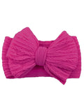 Cable Bow- Magenta