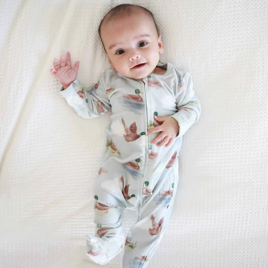 Caden Lane | Footie Little Duckling | 0-3 Months