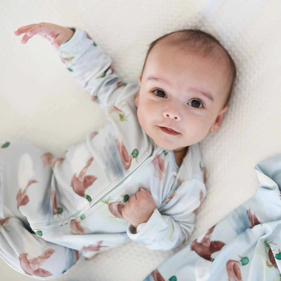Caden Lane | Footie Little Duckling | 3-6 Months