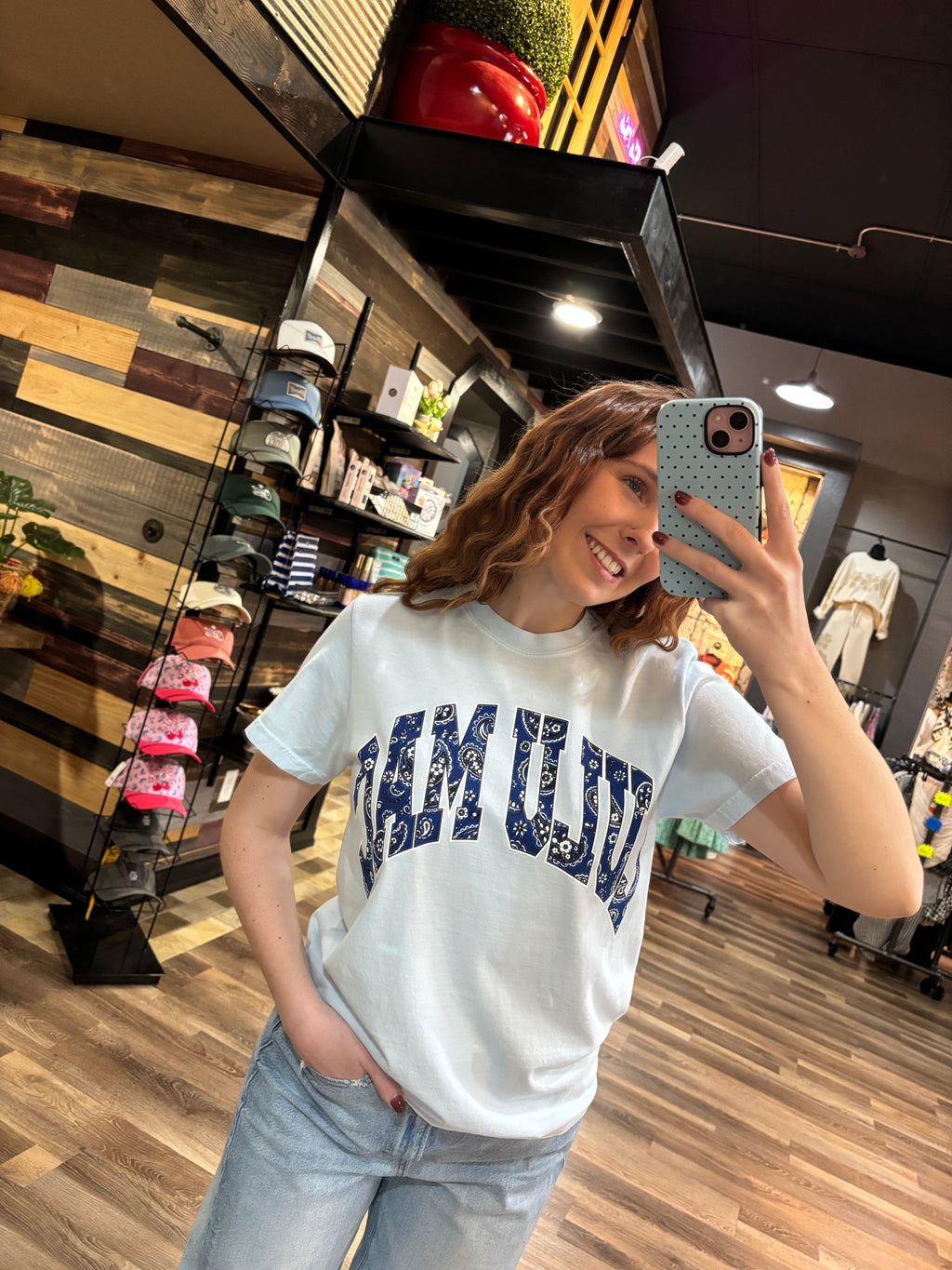 Lulu Mac Tee | Chambray Bandana