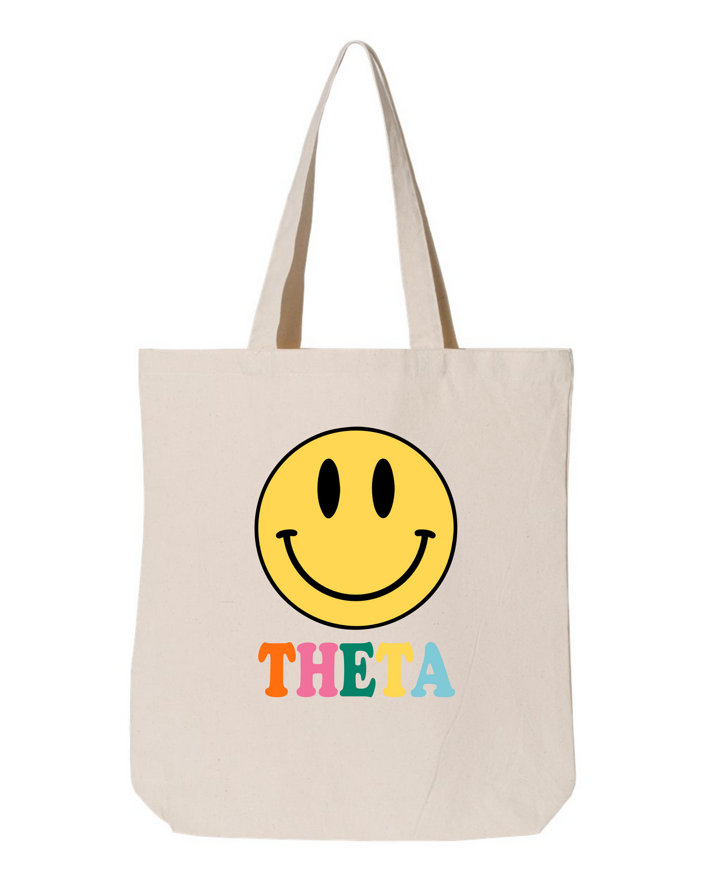 Greek Smiley Tote Bag
