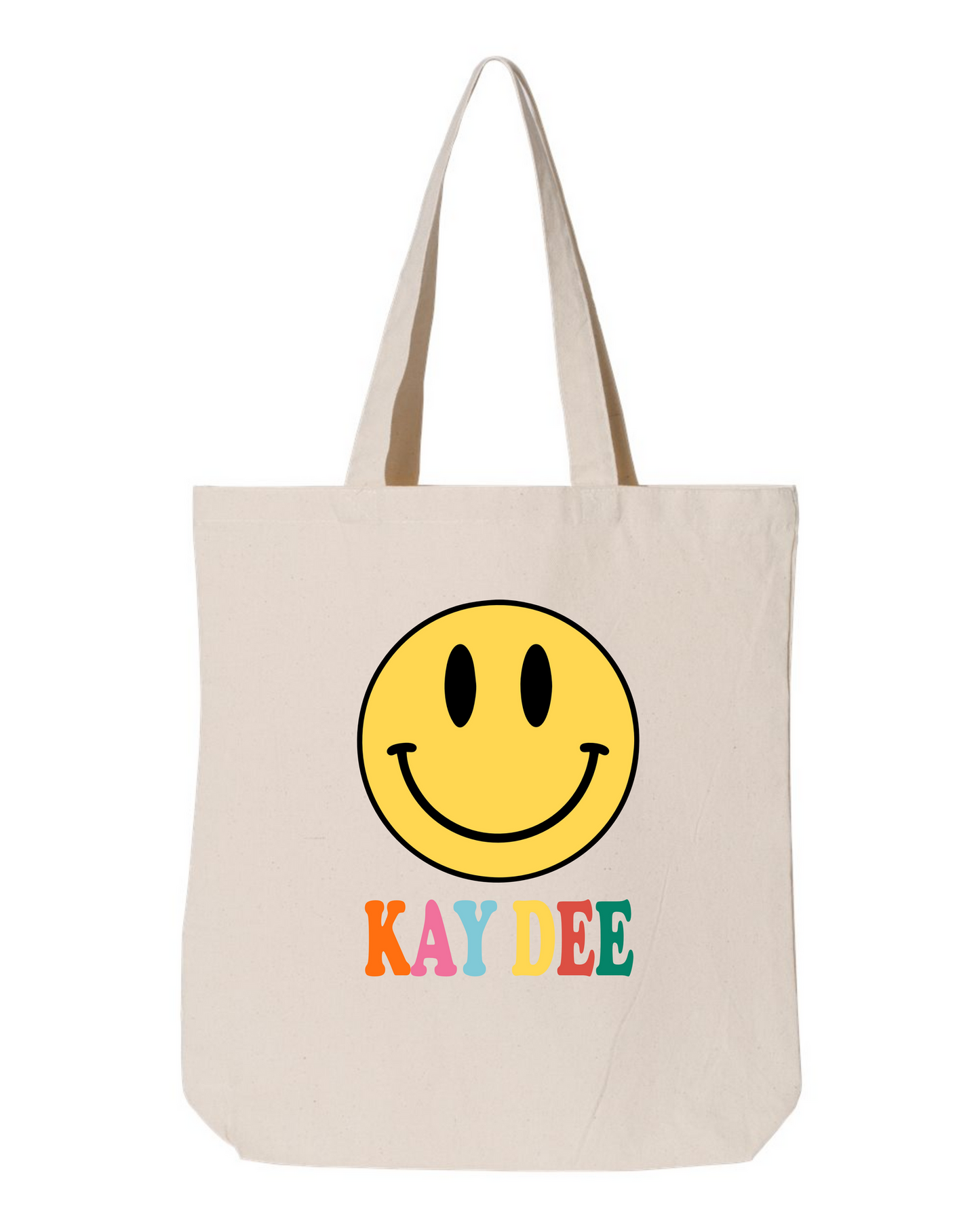Greek Smiley Tote Bag