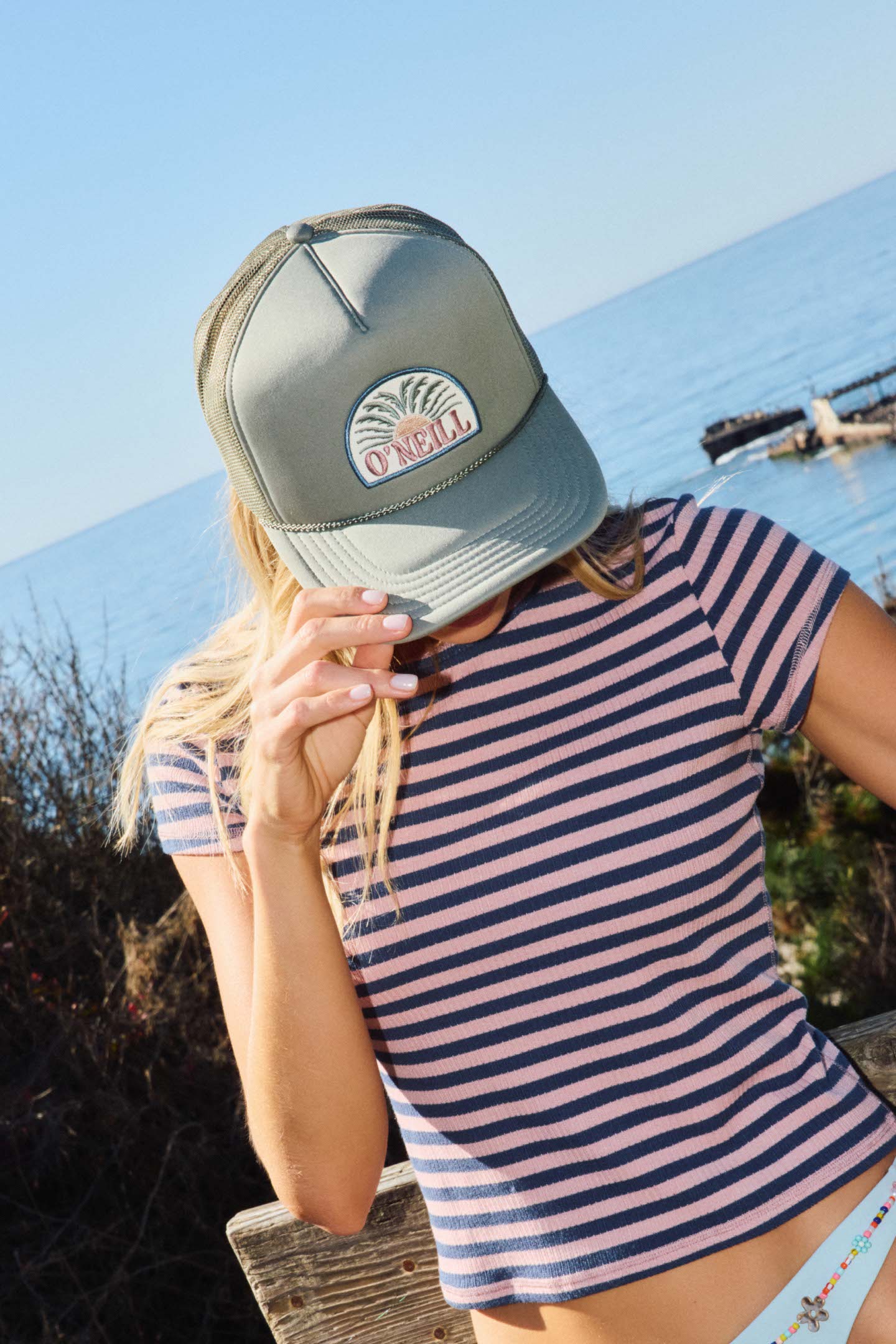 O’Neill Arlie Patch Trucker Hat | Sea Spray