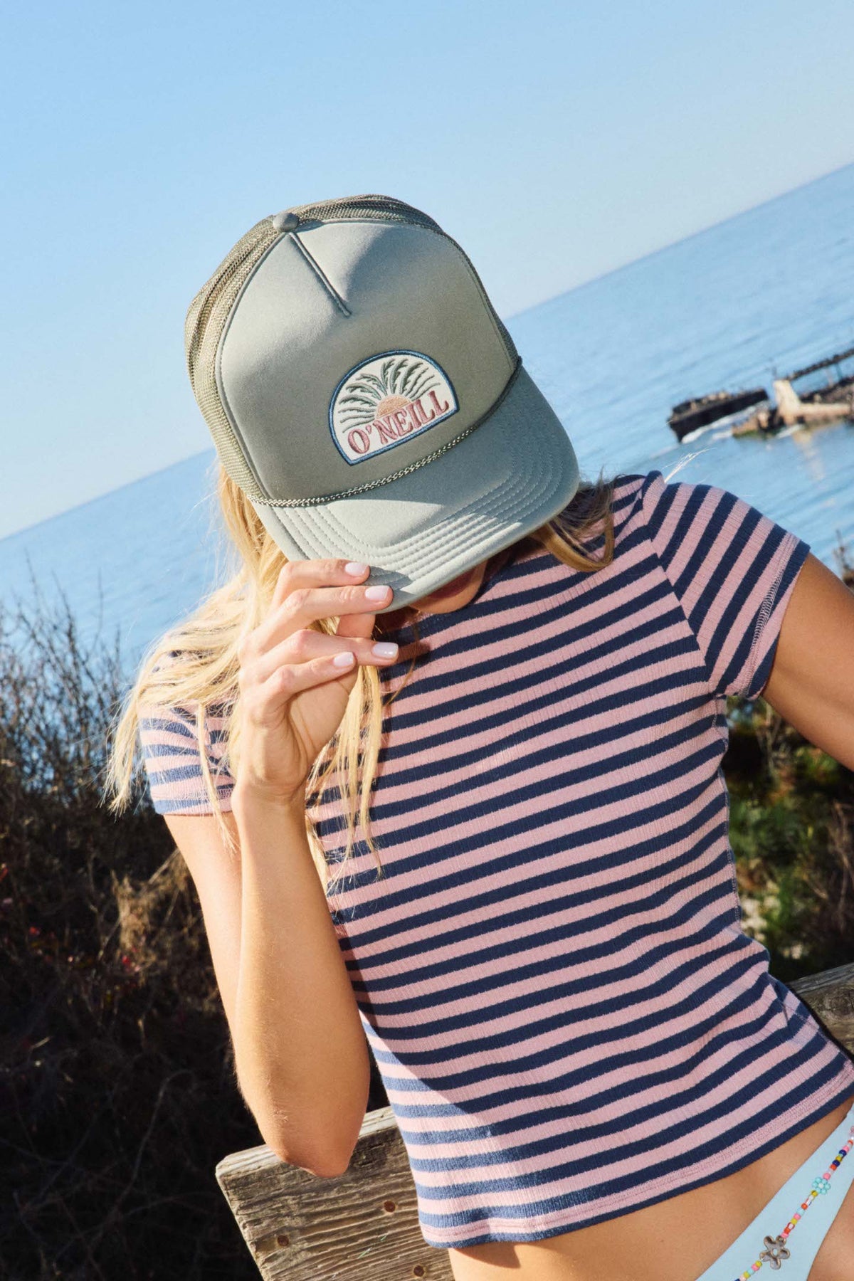 O’Neill Arlie Patch Trucker Hat | Sea Spray