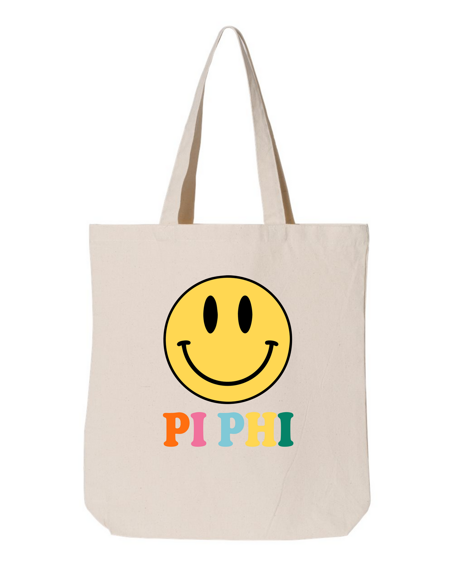 Greek Smiley Tote Bag