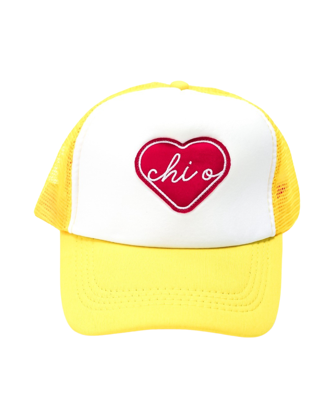 Greek Whole Lotta Love Heart Trucker Hat