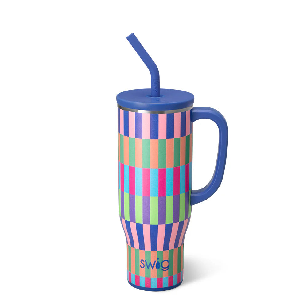 Swig Mega Mug 30oz | Brite Stripe