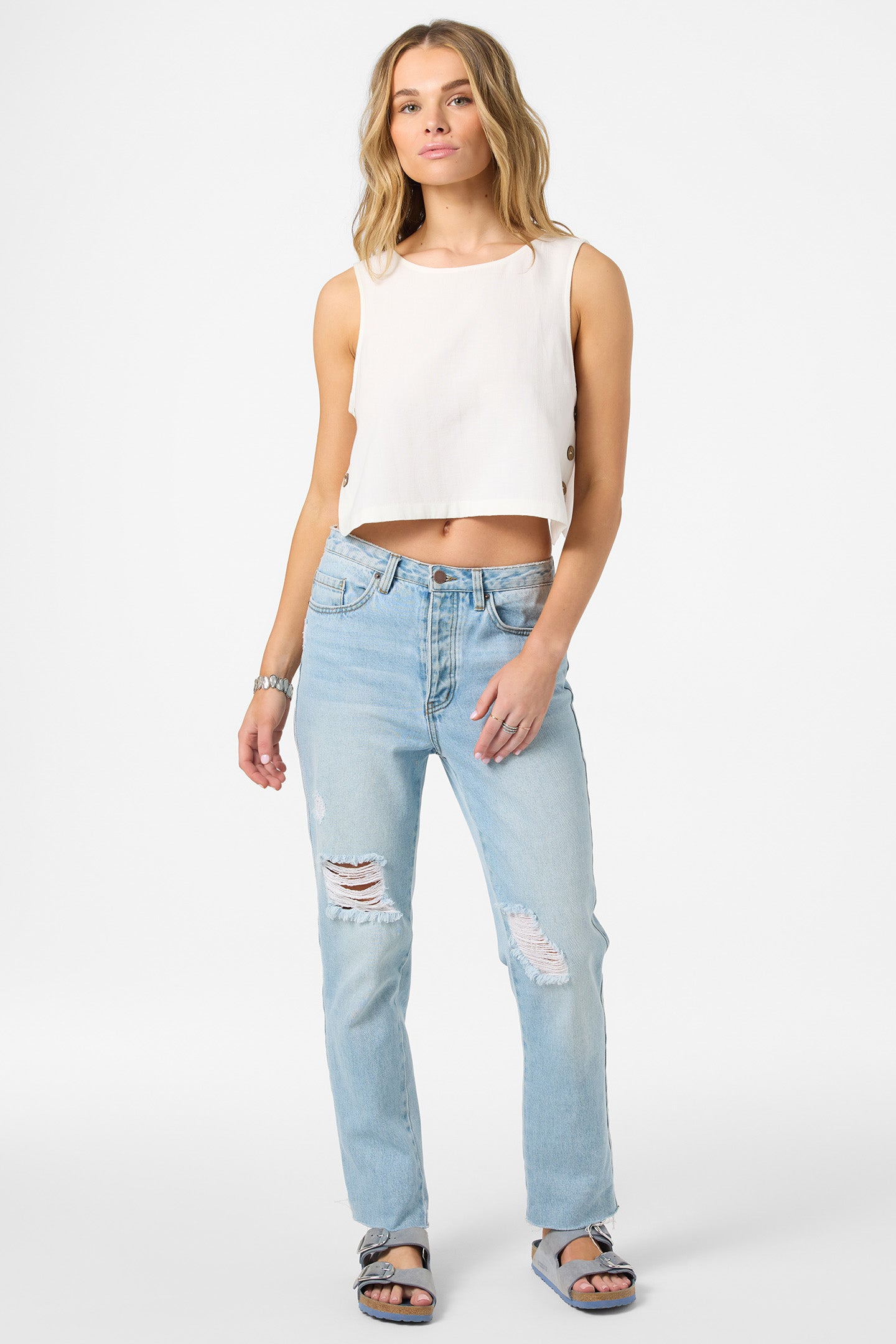 O’Neill Sanders Tank | White