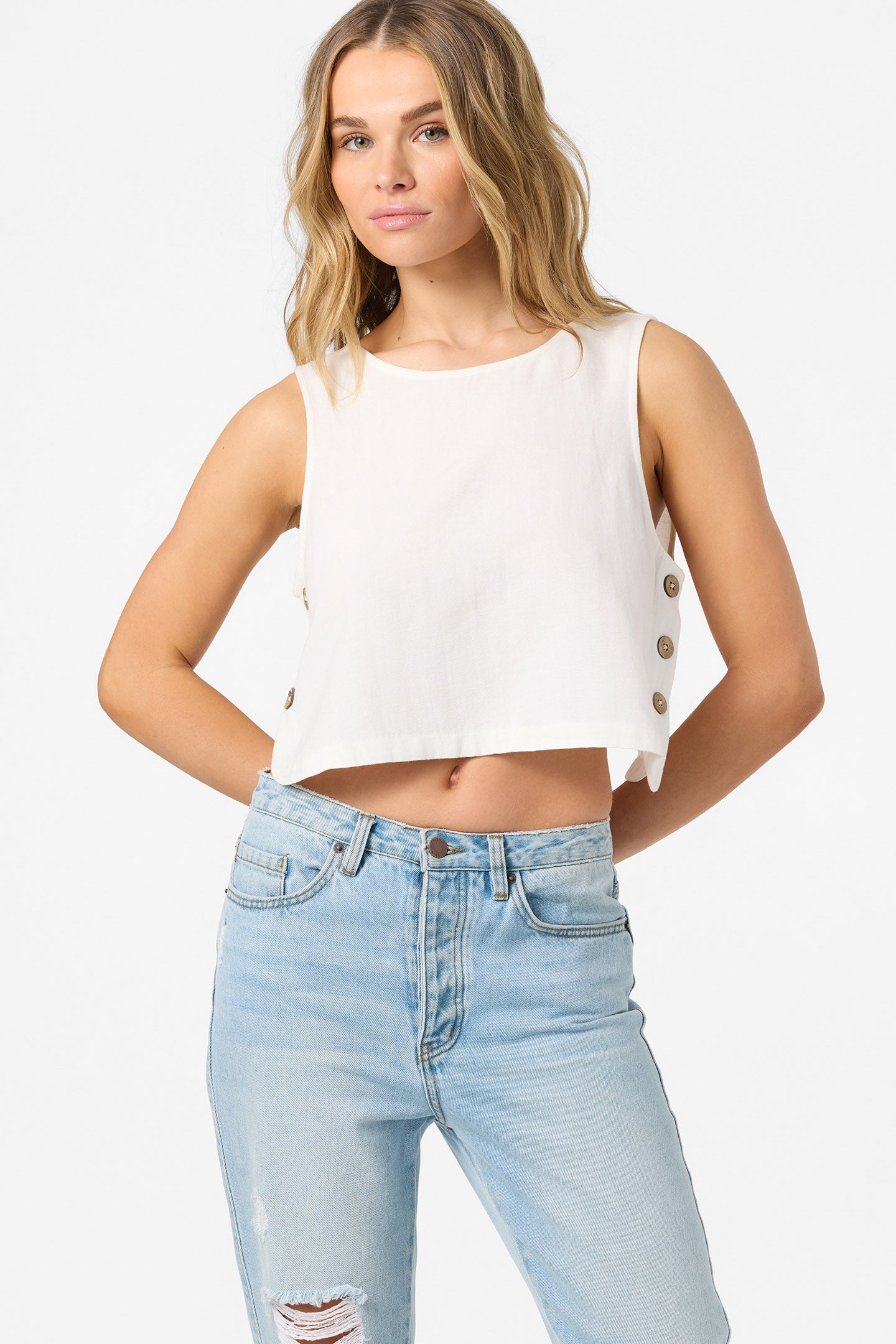 O’Neill Sanders Tank | White