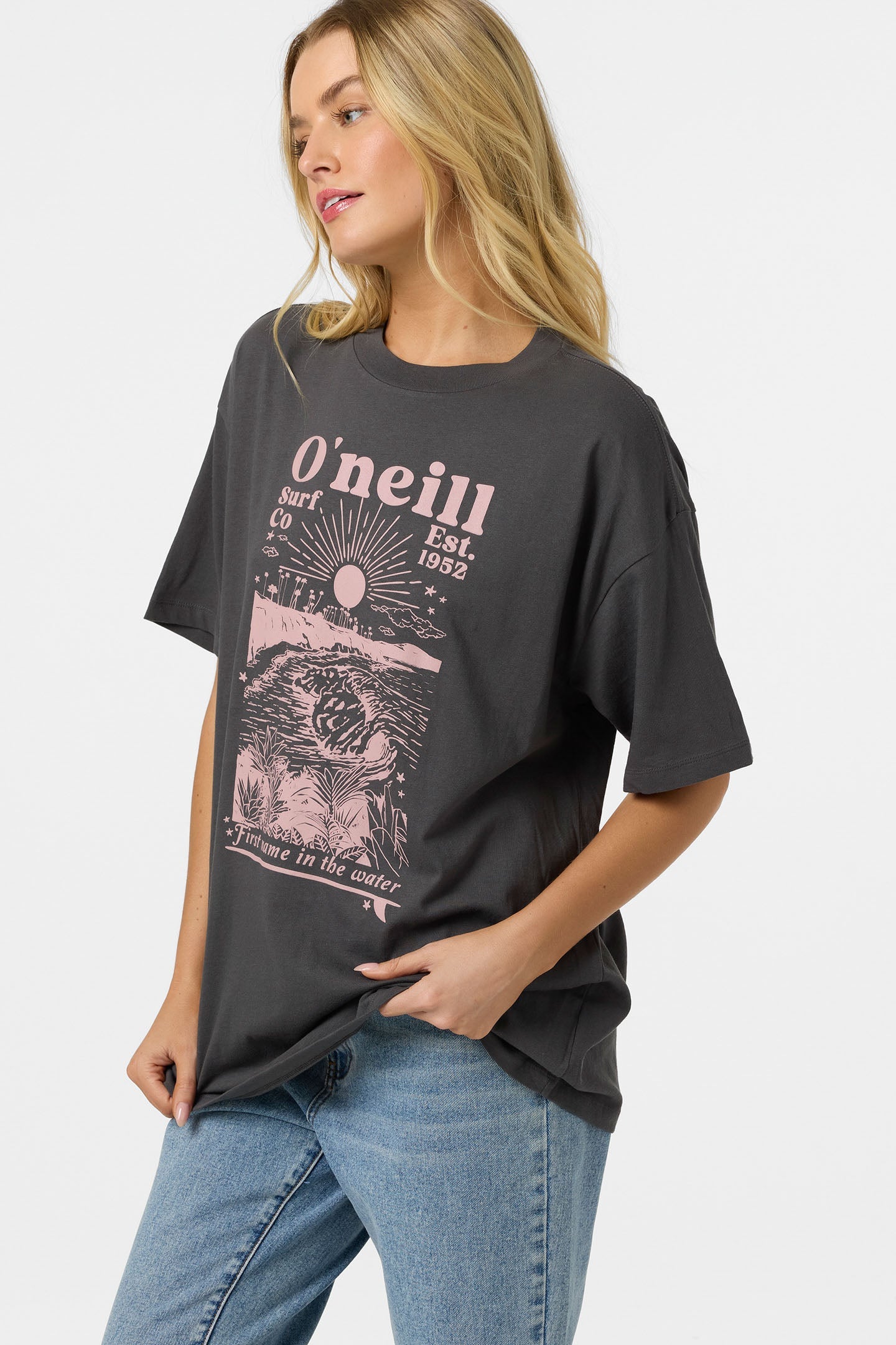 O’Neill Chore Break Oversized Tee  | Fad