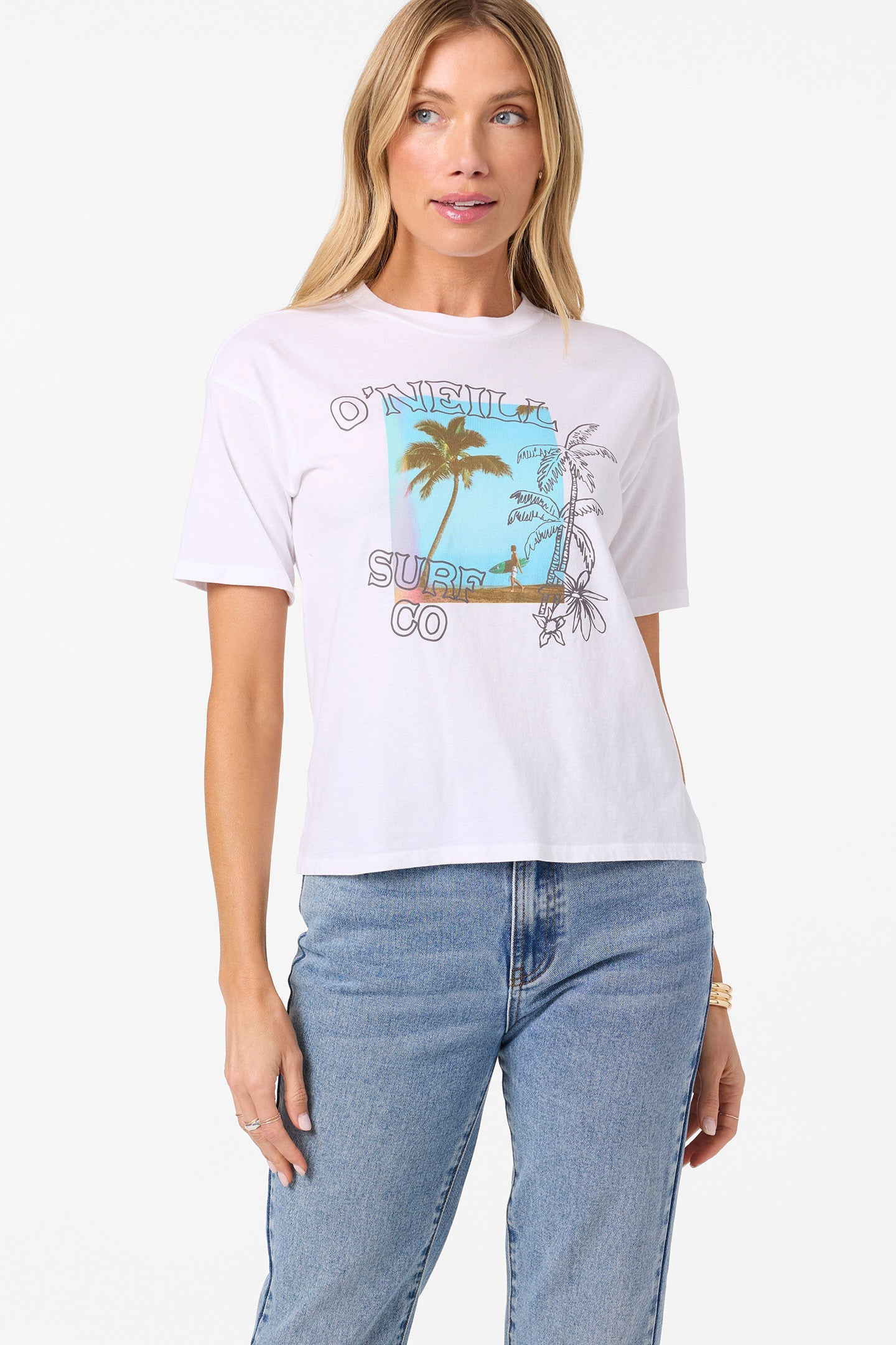O’Neill Doodles Easy Tee | White