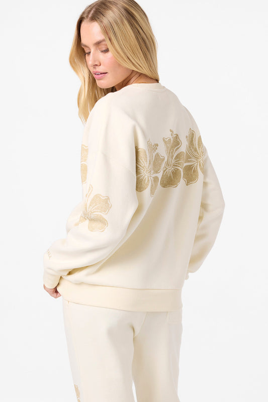 O’Neill Lei Oversized Crew Neck Fleece | White