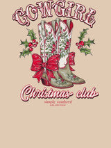 Simply Southern Cowgirl Christmas Club Tee