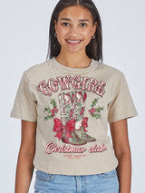 Simply Southern Cowgirl Christmas Club Tee