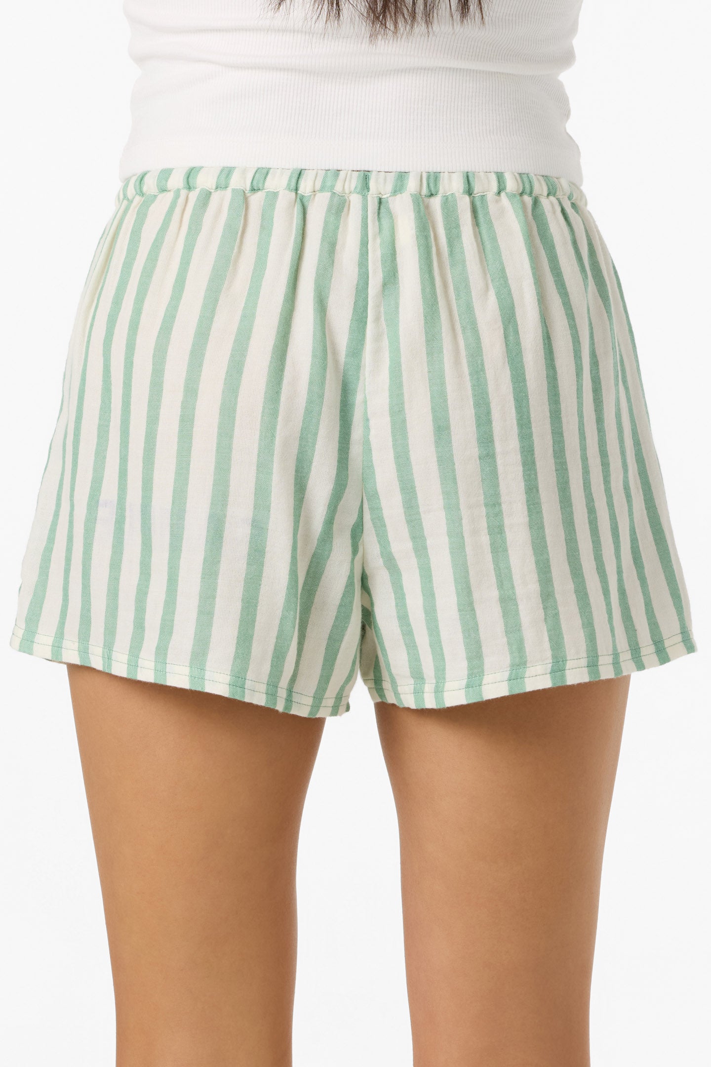 O’Neill Brenda Stripe Beach Shorts | Green