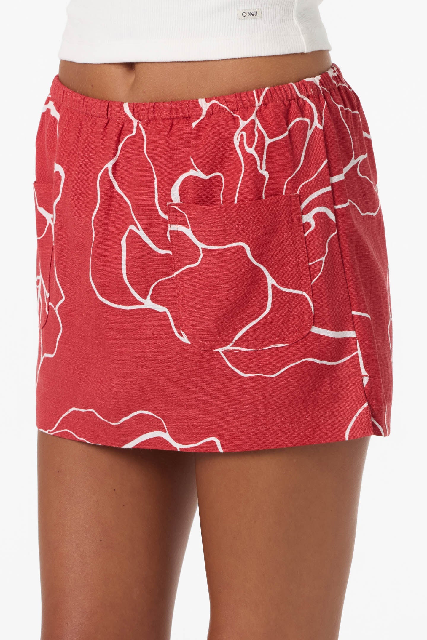 O’Neill Townes Floral Skort | Lifeguard Red