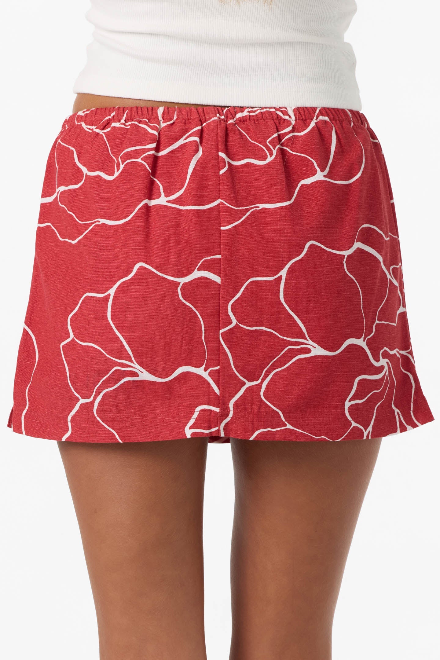 O’Neill Townes Floral Skort | Lifeguard Red