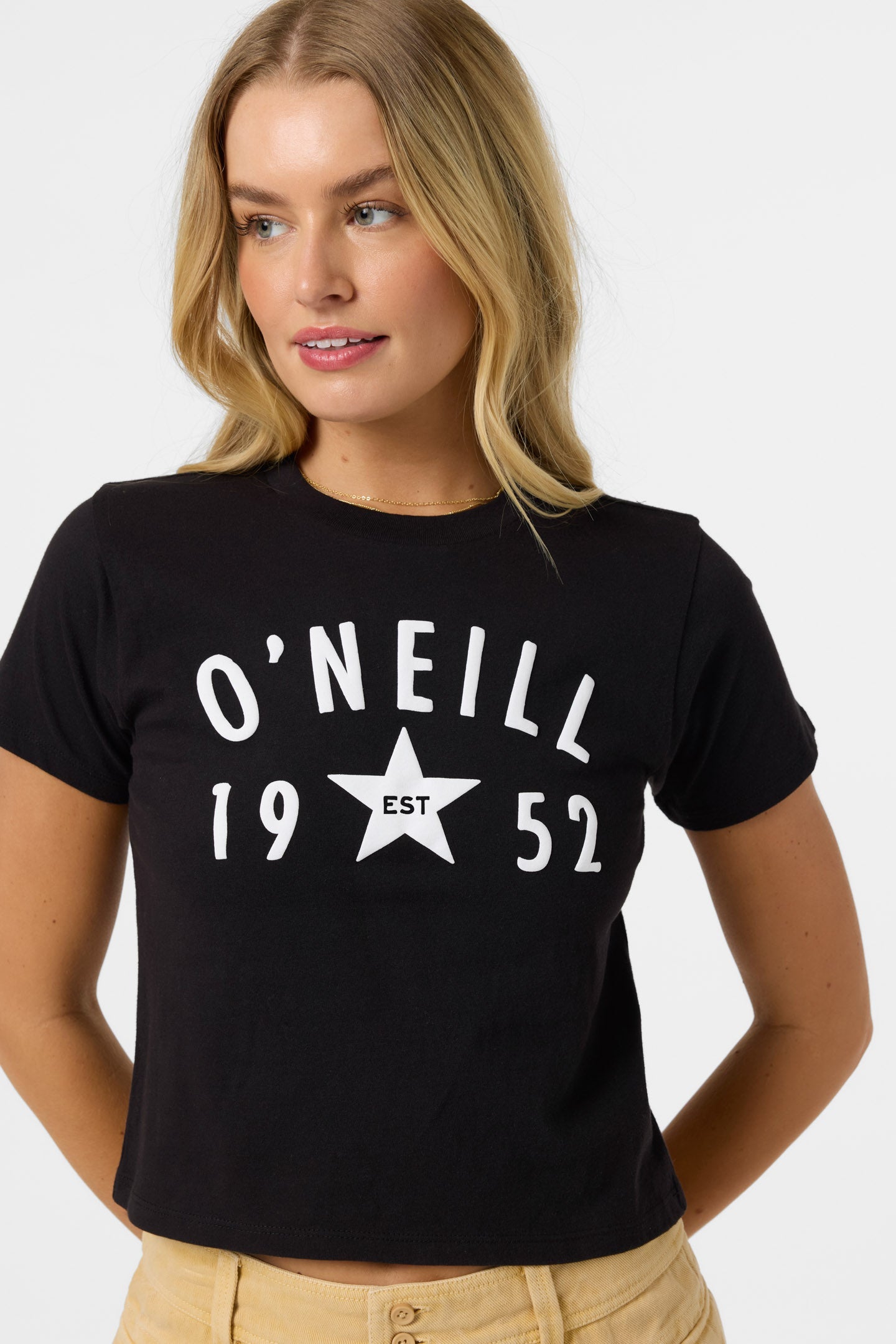 O’Neill Starry Fitted Tee | Black