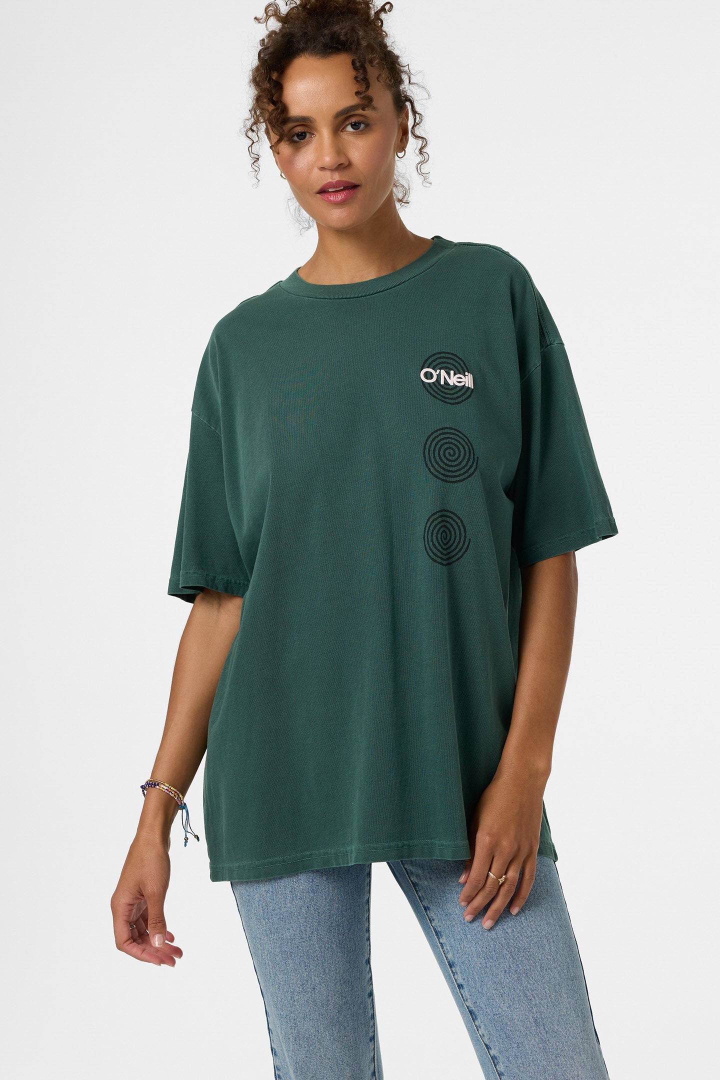 O’Neill O’Riginals Fish Eye Oversized Tee | Dark Forest