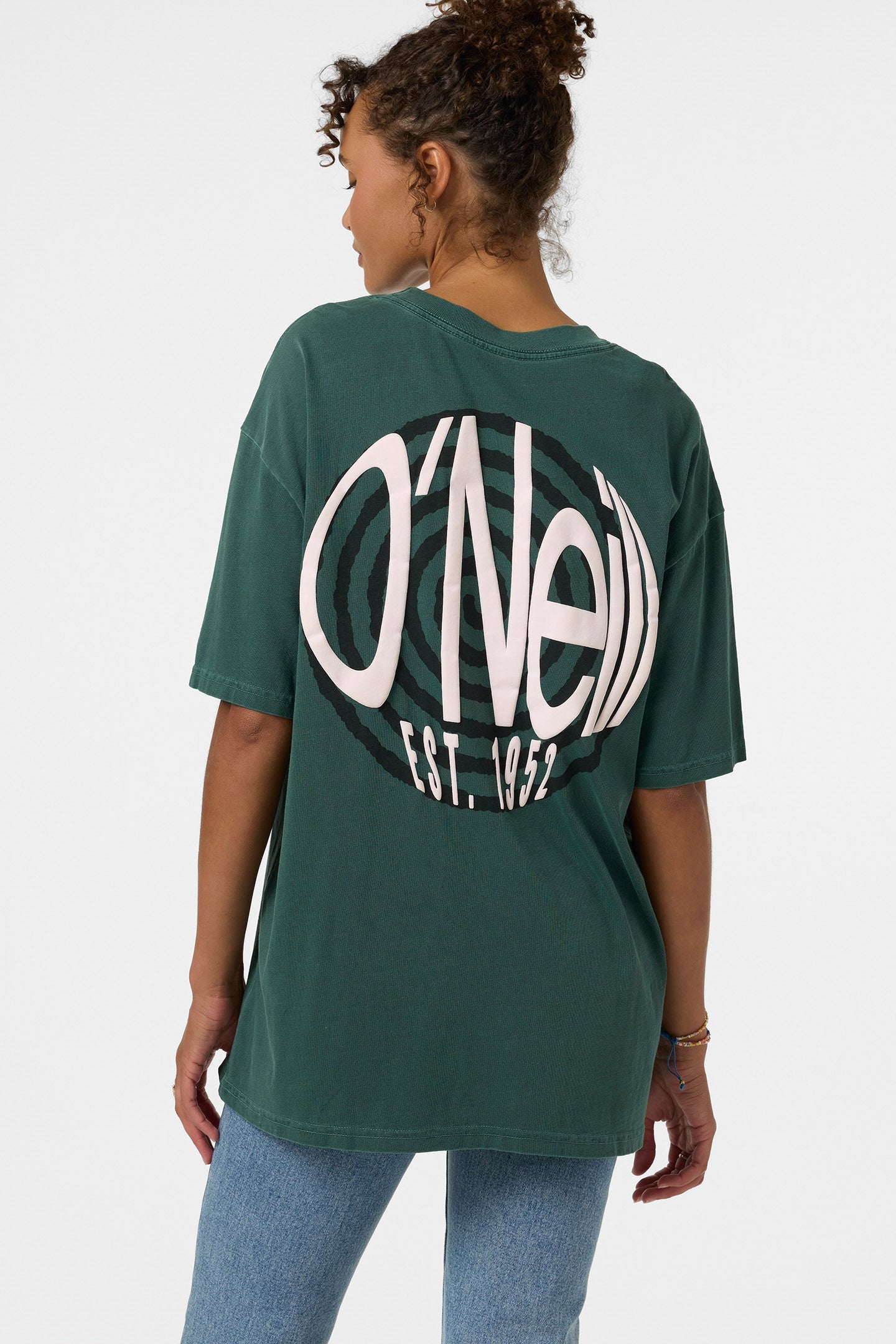 O’Neill O’Riginals Fish Eye Oversized Tee | Dark Forest