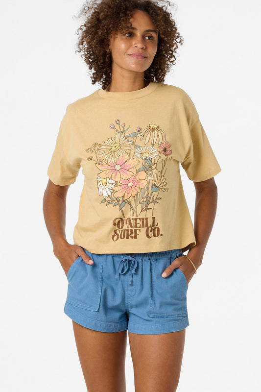 O’Neill Bouquet Easy Tee | Warm Sand