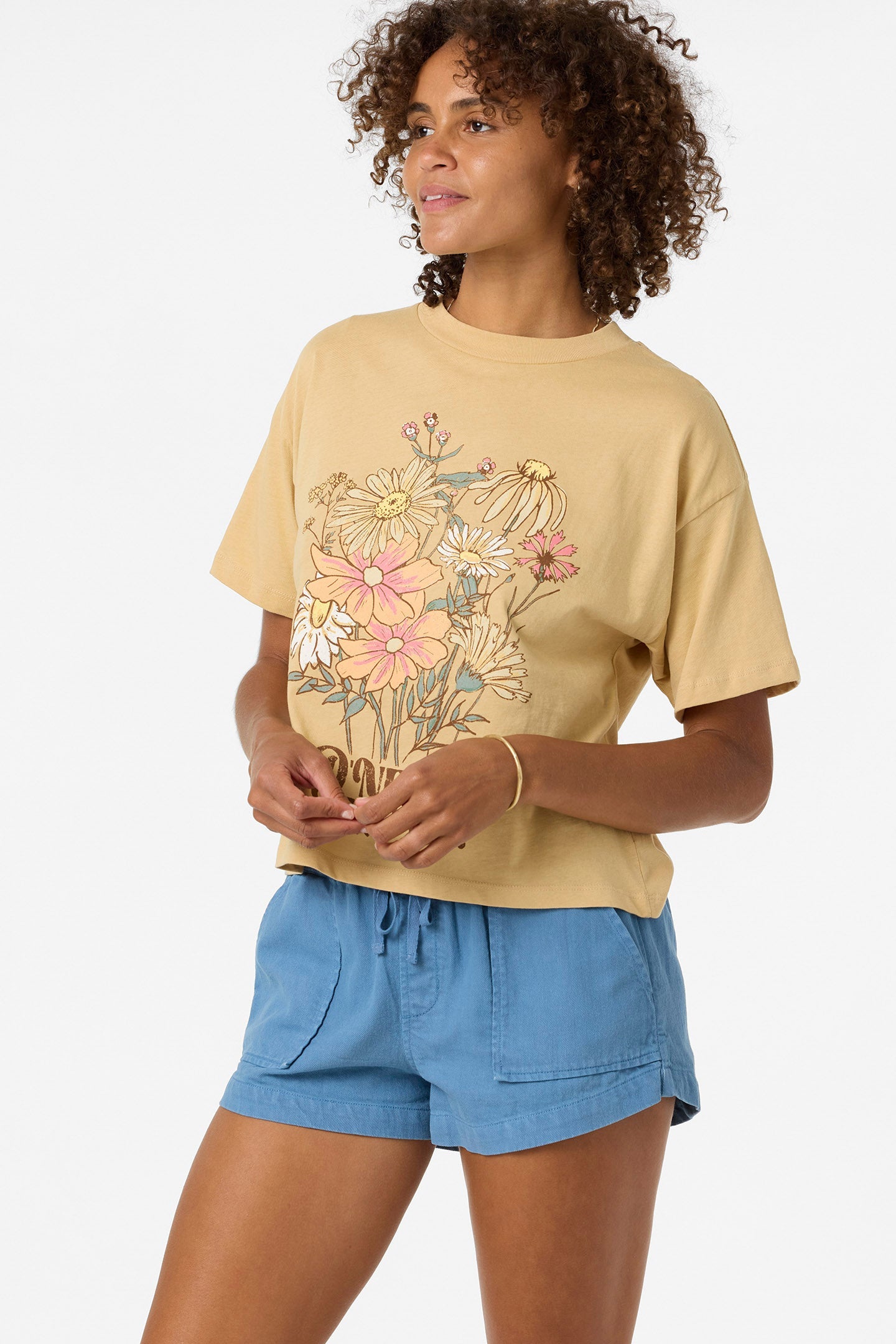 O’Neill Bouquet Easy Tee | Warm Sand