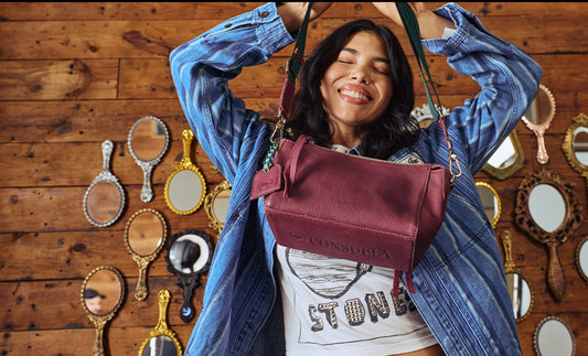 Consuela Plum City Bag