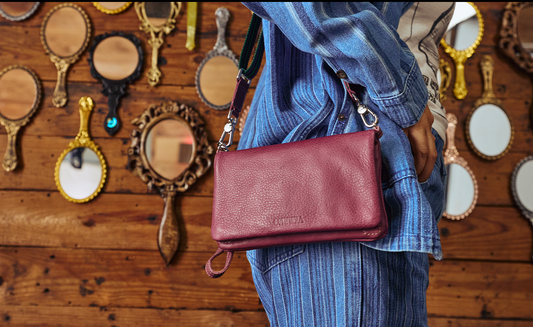 Consuela Plum Uptown Crossbody