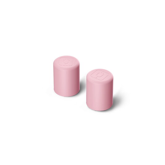 BruMate Magnetic Straw Cover, 2 Pack | Petal Pink