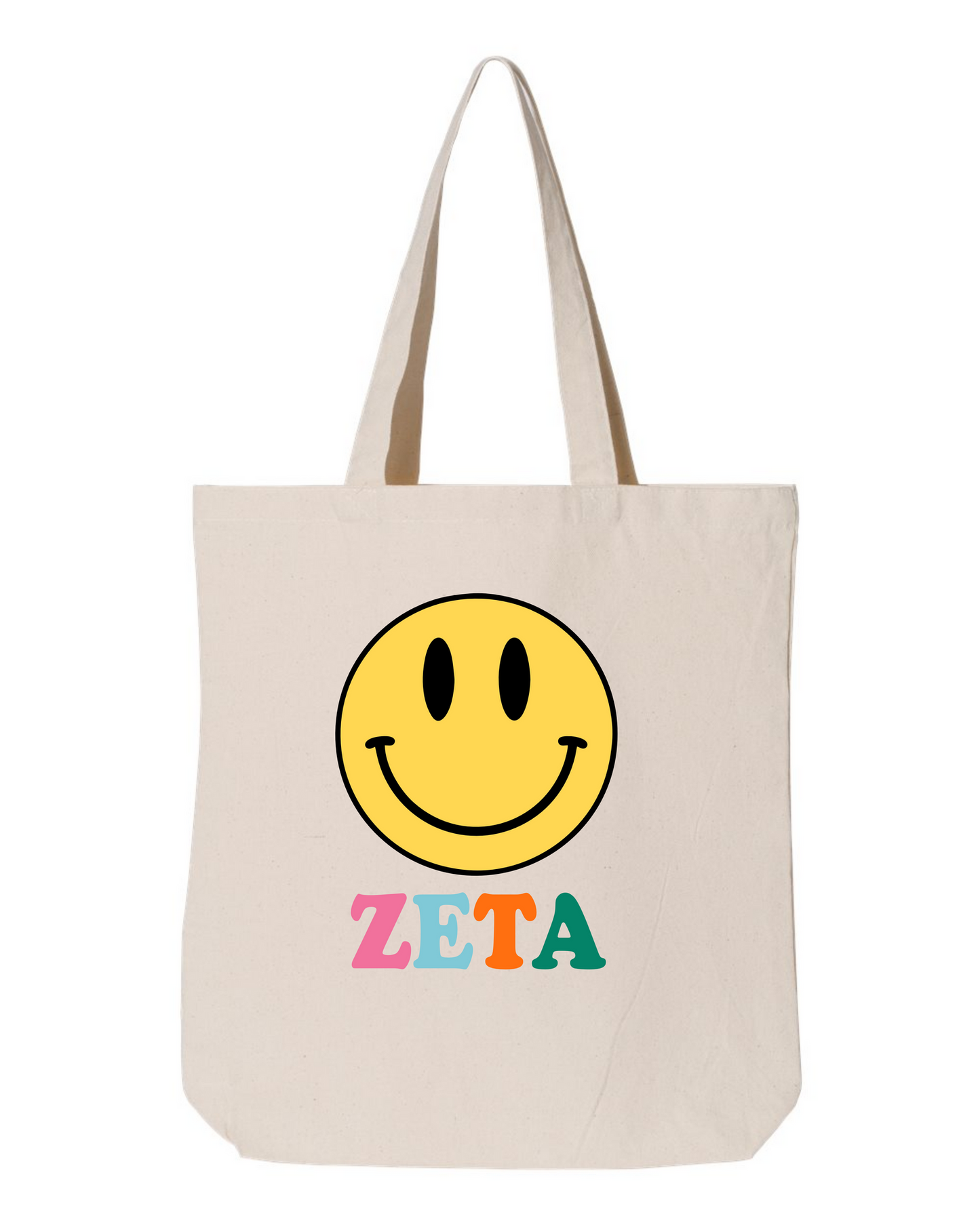 Greek Smiley Tote Bag