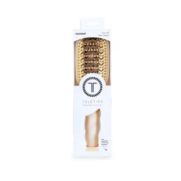 Teleties Vented Hair Brush | Tan