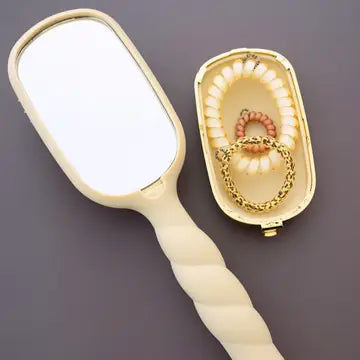 Teleties Detangler Hair Brush For Thick Hair | Tan