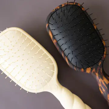 Teleties Detangler Hair Brush For Fine Hair | Tortoise