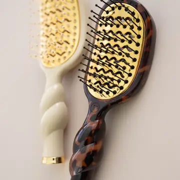 Teleties Mini Vented Brush | Tortoise