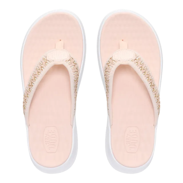 Hey Dude Tide Flip | Champagne & White