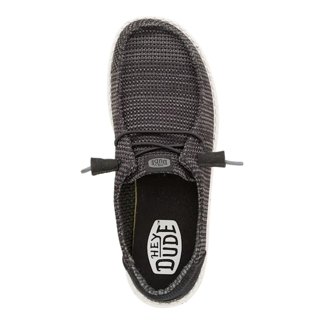 Hey Dude Women’s Wendy Stretch Sox | Black/White