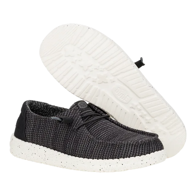 Hey Dude Women’s Wendy Stretch Sox | Black/White