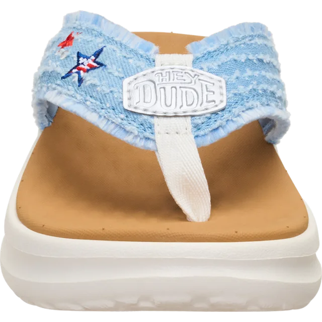 Hey Dude Tide Flip | Denim Stars