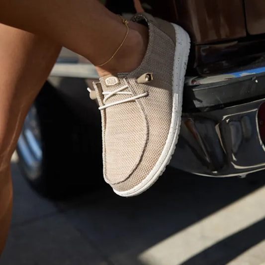 Hey Dude Women’s Wendy Stretch Sox | Walnut