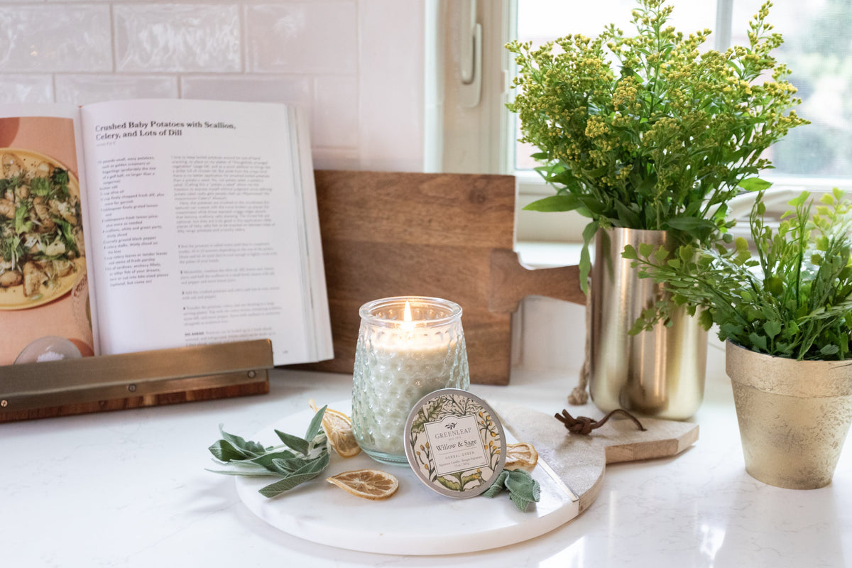 Greenleaf Signature Candle | Willow & Sage