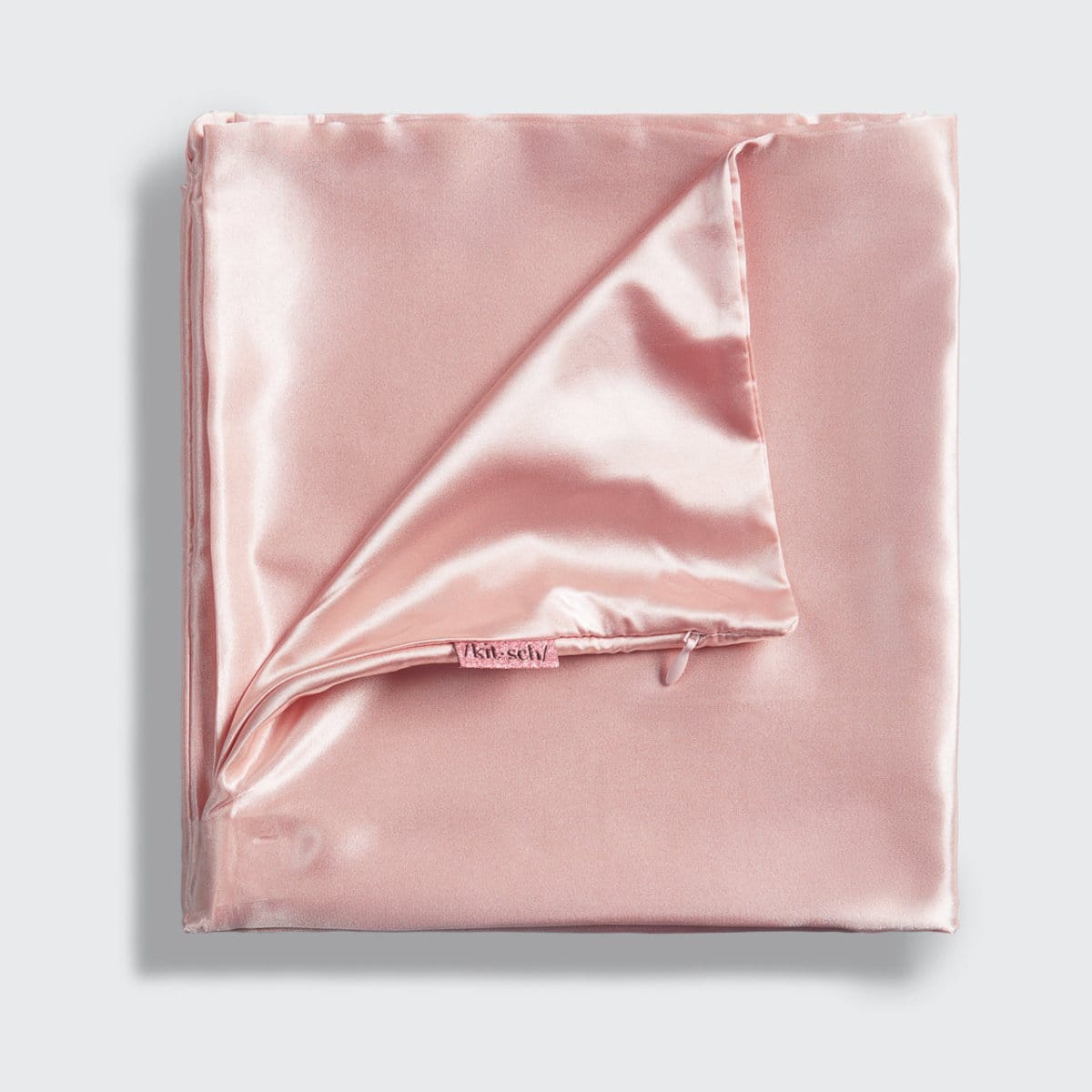 Kitsch Satin Pillowcase in Blush | King