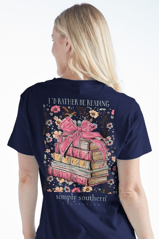 I'd Rather Be Reading Tee