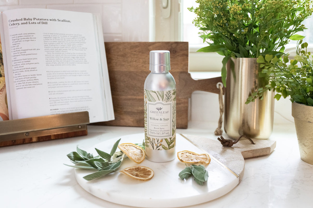 Greenleaf Room Spray | Willow & Sage